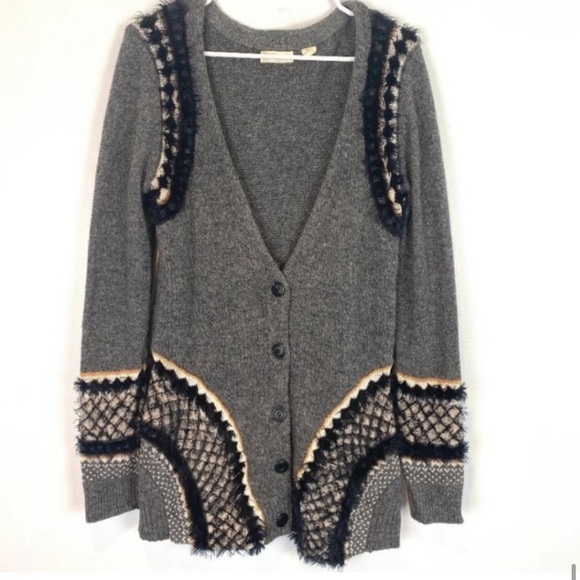 30-50%OFF BUNDLES! BUNDLE &SEND OFFER!  Anthropologie cardigan long sweater coat - Picture 5 of 13